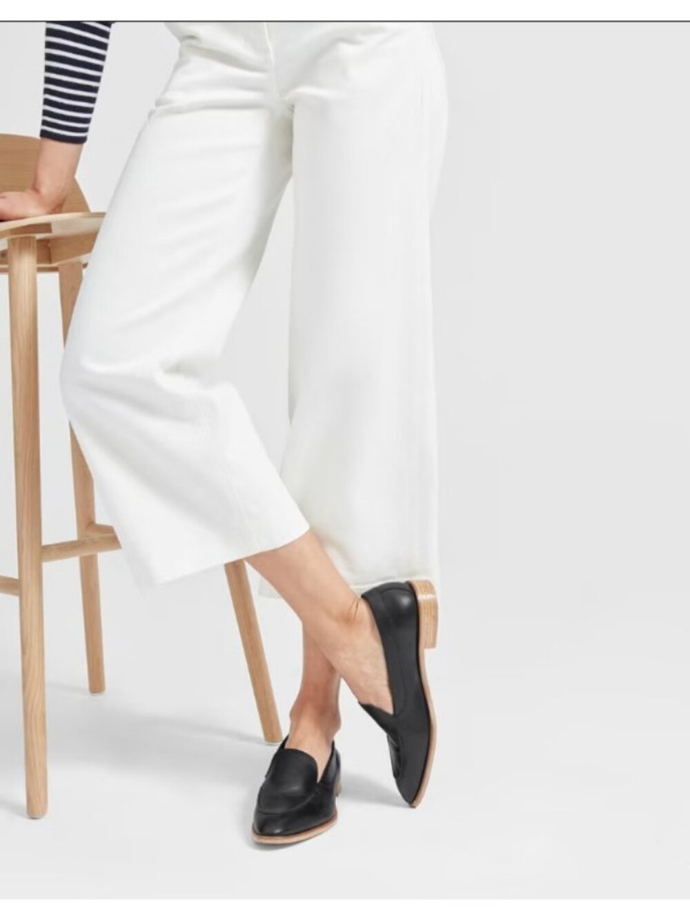 Everlane Women's Black The Modern Loafer Sz 9